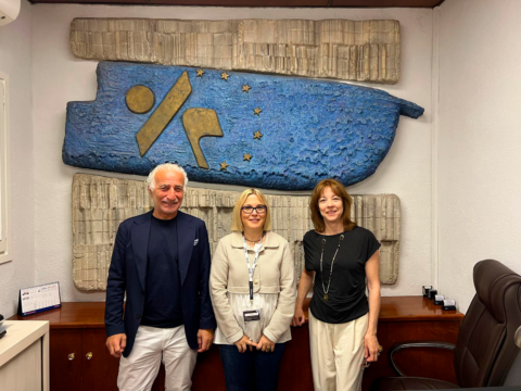 Albert Sola, presidente de Europer; Sònia Bartrés, directora de socio colectivo de PIMEC; y Susana Murciano, directora de Europer